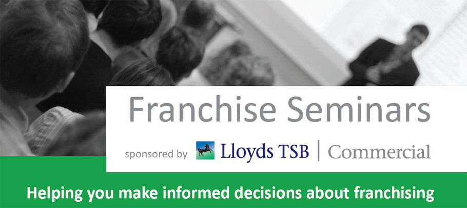 Franchise Seminars sponsored by Lloyds TSB Commercial